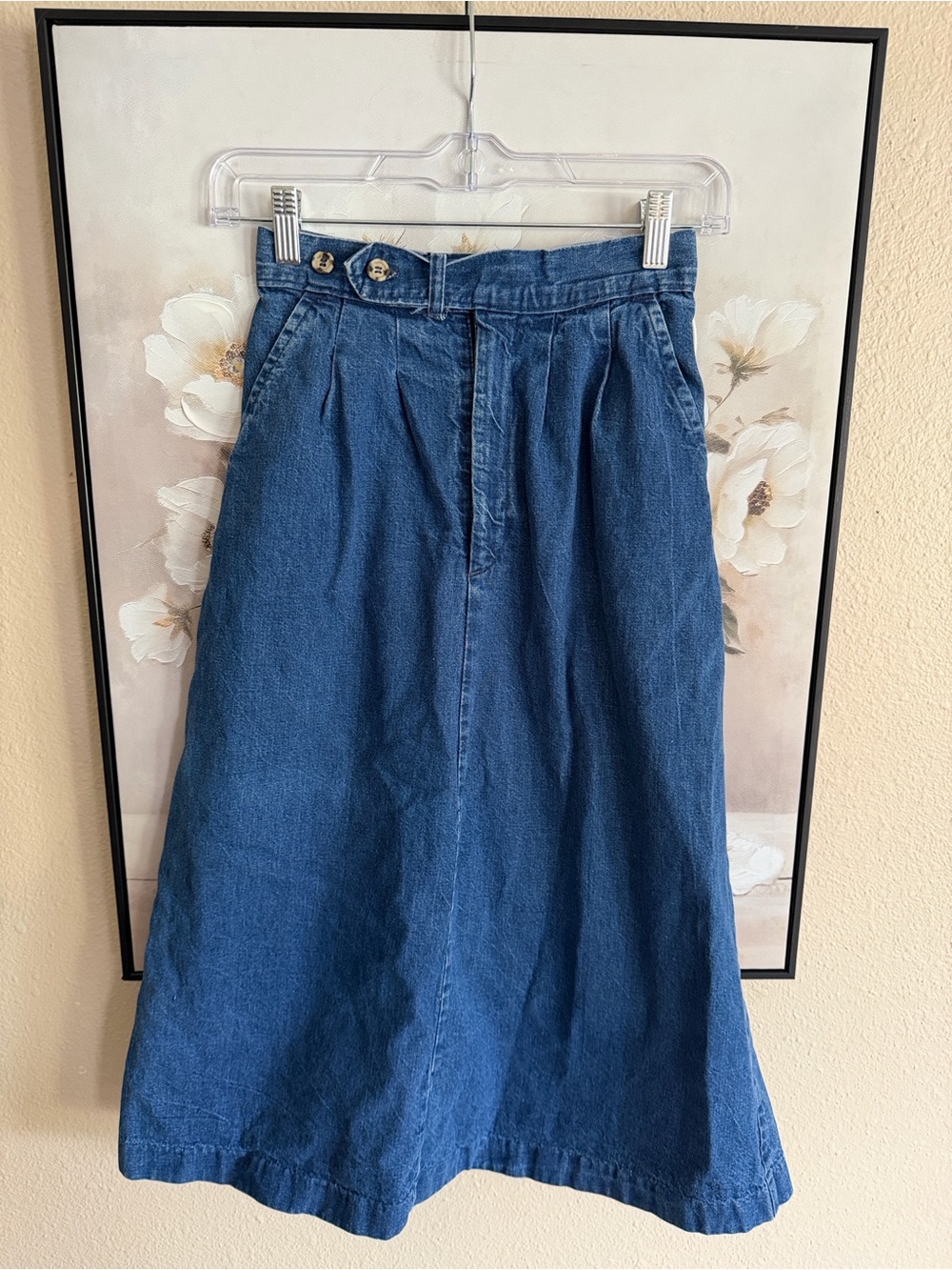 GAP Denim Vintage midi skirt